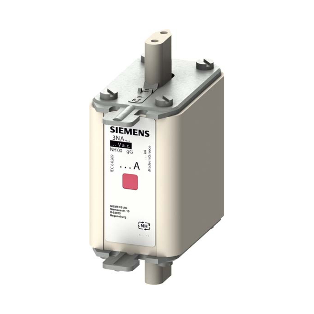 Siemens Indus.Sector Fusible NH G00 125A 500AC/250DC 3NA7832
