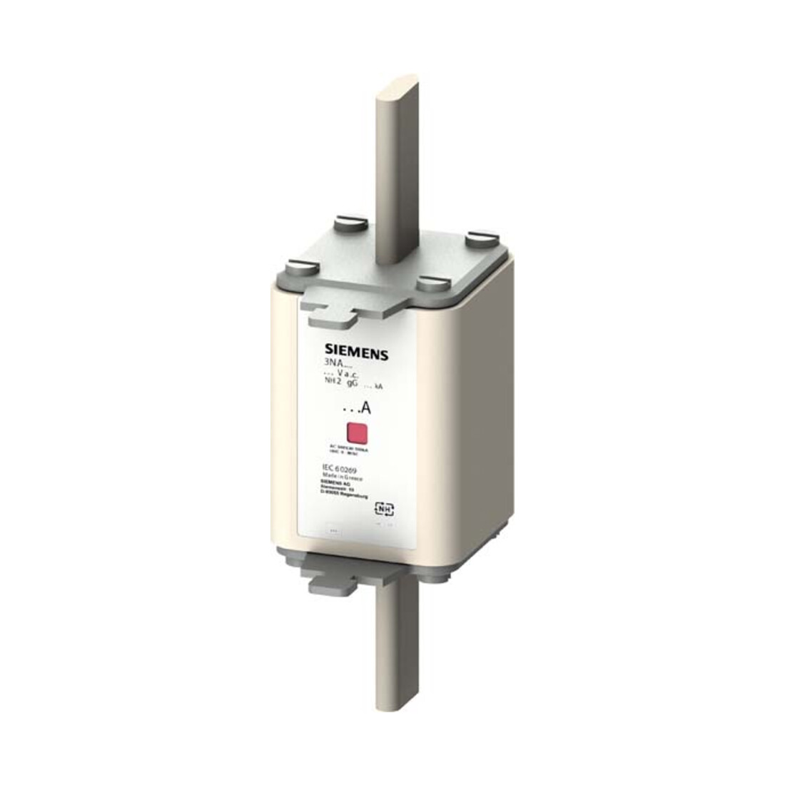 Siemens Indus.Sector Fusible NH G2 200A 500AC/440VDC 3NA7240