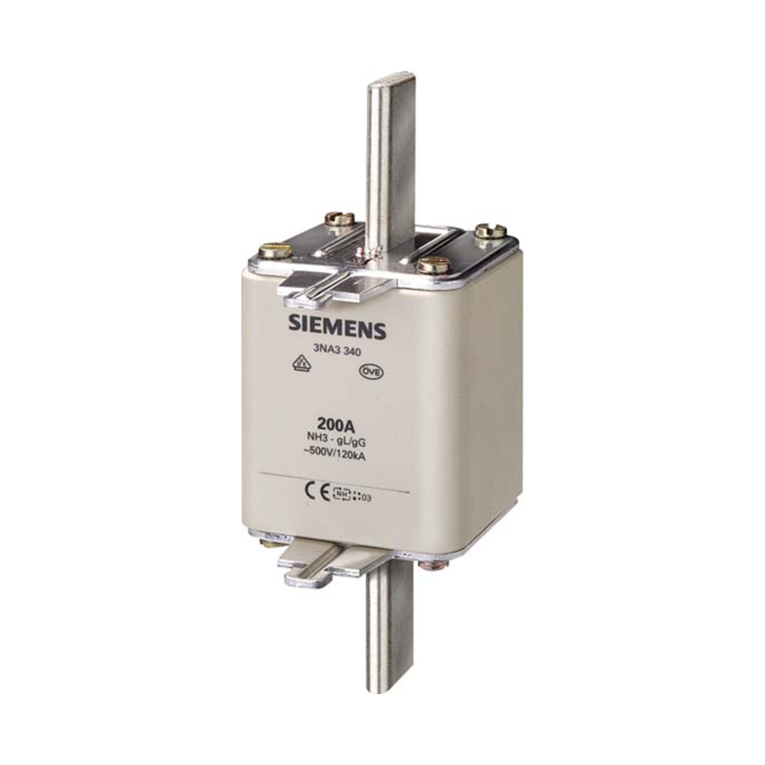 Siemens Indus.Sector Fusible NH G3 425A 500AC/440VDC 3NA3362