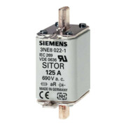 Siemens Indus.Sector Fusible Sitor 125A, 690VAC G00, aR 3NE8022-1-1