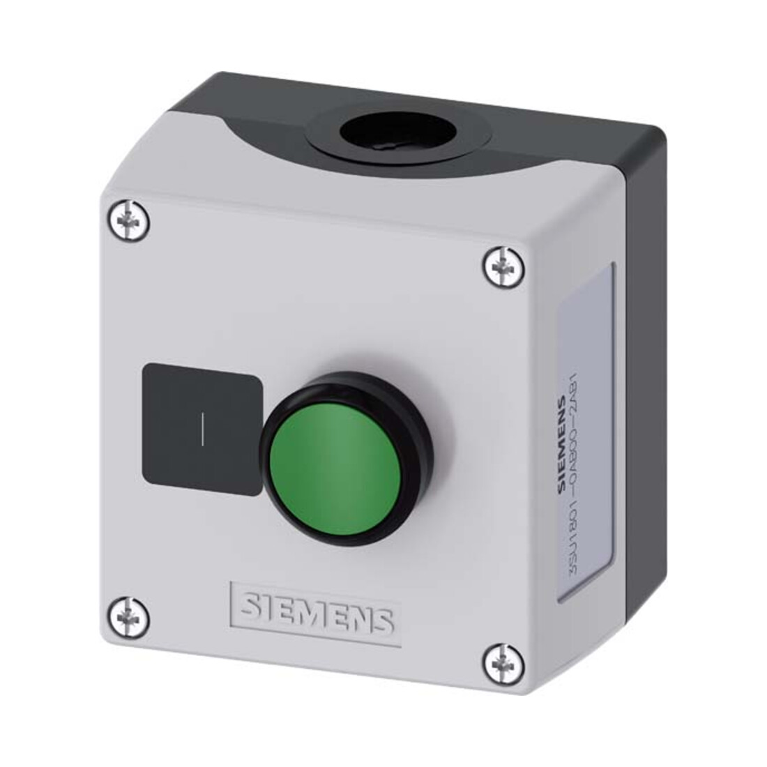 Siemens Indus.Sector Gehäuse f. Befehlsgeräte 22mm, rund 3SU1801-0AB00-2AB1