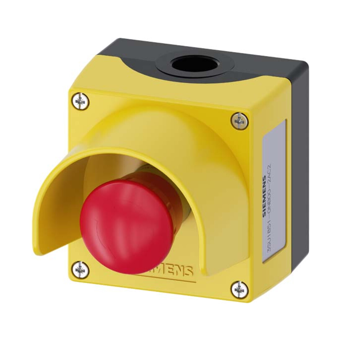 Siemens Indus.Sector Gehäuse f. Befehlsgeräte 22mm, rund 3SU1851-0NB00-2AC2