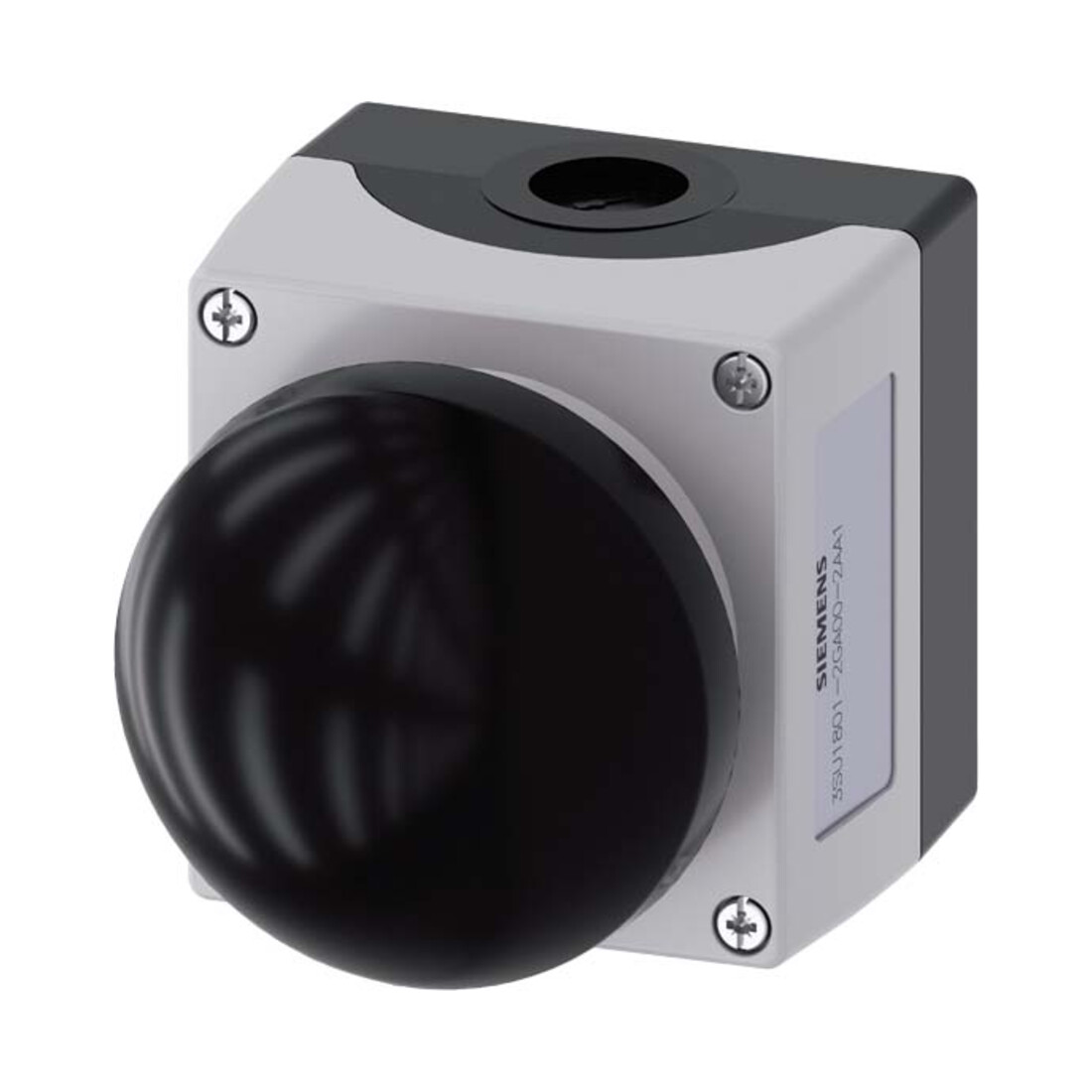Siemens Indus.Sector Gehäuse für Befehlsgeräte 22mm rund Kunststoff 3SU1801-2GA00-2AA1