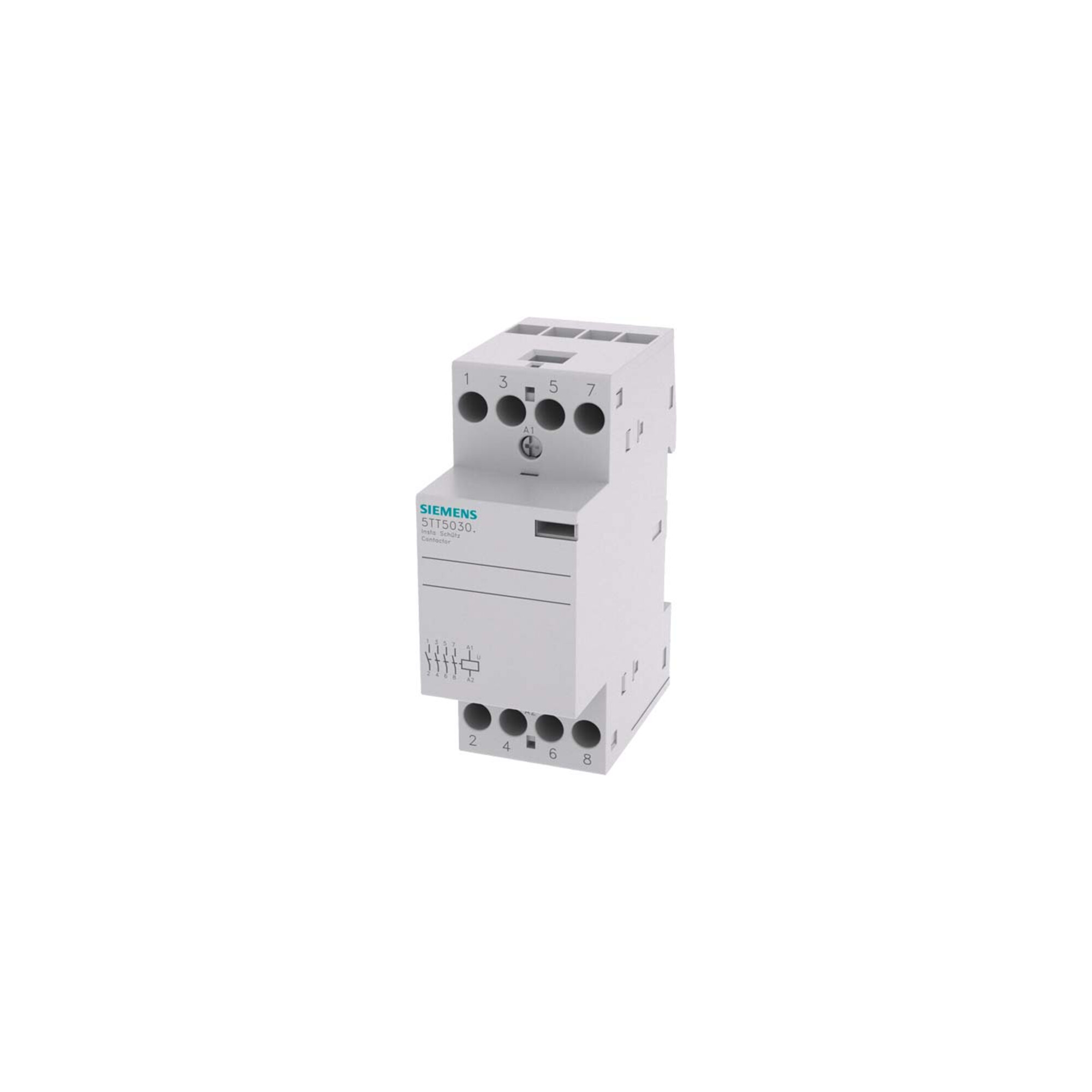 Siemens Indus.Sector Installationsschütz 4S 230VAC 25A 24ACDC 5TT5030-2
