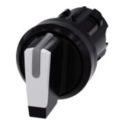 Siemens Indus.Sector Interrupteur à bouton 22 mm, rond, noir 3SU1002-2BP60-0AA0-1