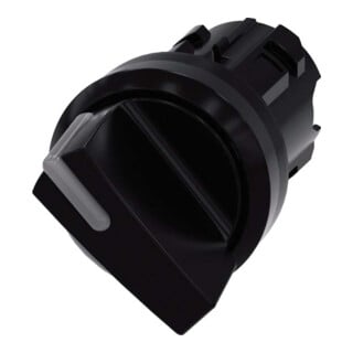 Siemens Indus.Sector Interrupteur à bouton tournant lumineux 22 mm, rond, plastique 3SU1002-2BF10-0AA0