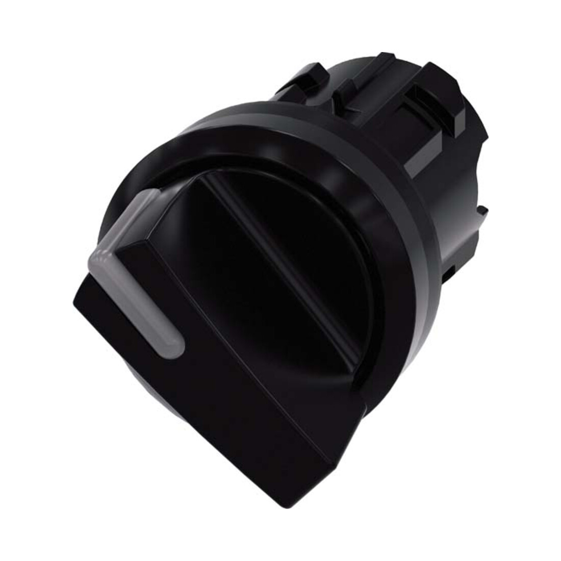 Siemens Indus.Sector Interrupteur à bouton tournant lumineux 22 mm, rond, plastique 3SU1002-2BF10-0AA0