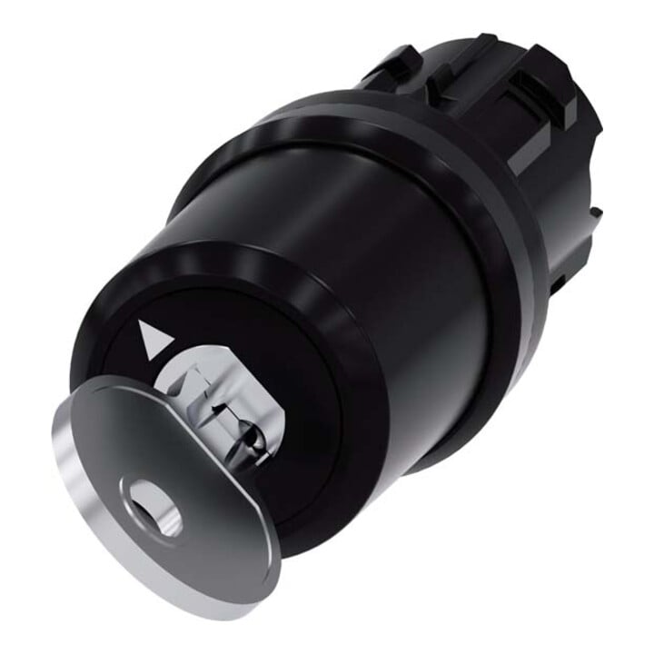 Siemens Indus.Sector Interrupteur à clé CES avec extraction de clé O 3SU1000-5BC01-0AA0