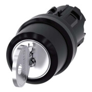Siemens Indus.Sector Interrupteur à clé RONIS avec clé I+O+II 3SU1000-4BL11-0AA0-1