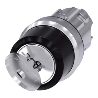 Siemens Indus.Sector Interrupteur à clé RONIS avec extraction de clé O+I 3SU1050-4BF11-0AA0