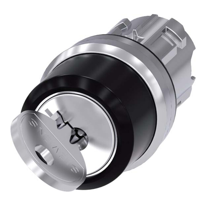 Siemens Indus.Sector Interrupteur à clé RONIS avec extraction de clé O+I 3SU1050-4BF11-0AA0