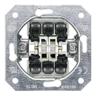 Siemens Indus.Sector Interrupteur à double va-et-vient Delta 5TA2118