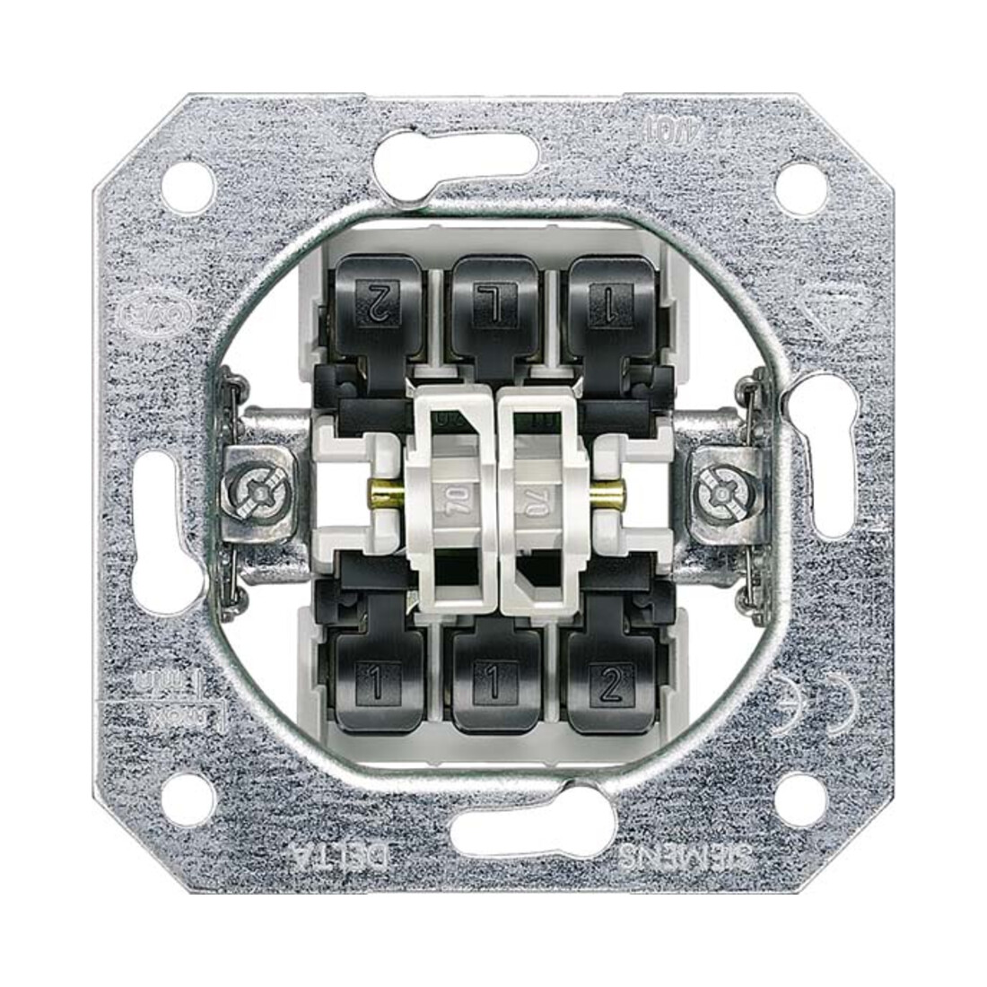 Siemens Indus.Sector Interrupteur à double va-et-vient Delta 5TA2118