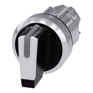 Siemens Indus.Sector Interrupteur à manette noir, blanc 3SU1052-2BM60-0AA0