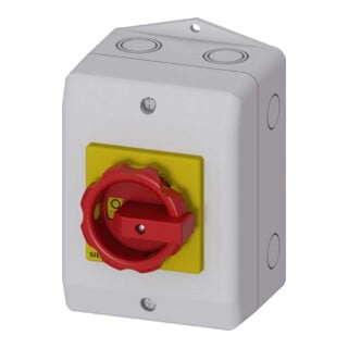 Siemens Indus.Sector Interrupteur principal/d'arrêt d'urgence 1S+1Ö 1N 3p. 32A 3LD2264-1GP53