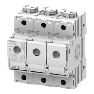 Siemens Indus.Sector Interrupteur sectionneur Neozed D02, 3 pôles, P=70 mm 5SG7133
