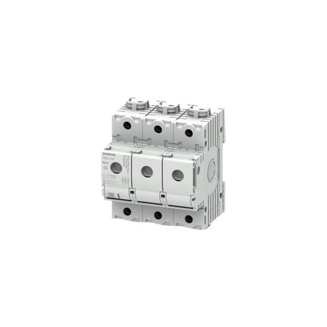Siemens Indus.Sector Interrupteur sectionneur Neozed D02, 3 pôles, P=70 mm 5SG7133