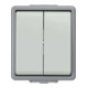 Siemens Indus.Sector Interrupteur série AP Delta surface, gris foncé/gris clair 5TA4705
