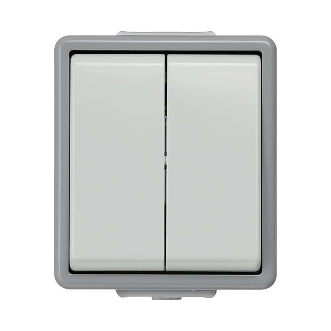 Siemens Indus.Sector Interrupteur série AP Delta surface, gris foncé/gris clair 5TA4705