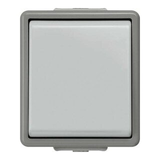 Siemens Indus.Sector Interrupteur universel AP Delta surface, gris clair/gris foncé 5TA4706