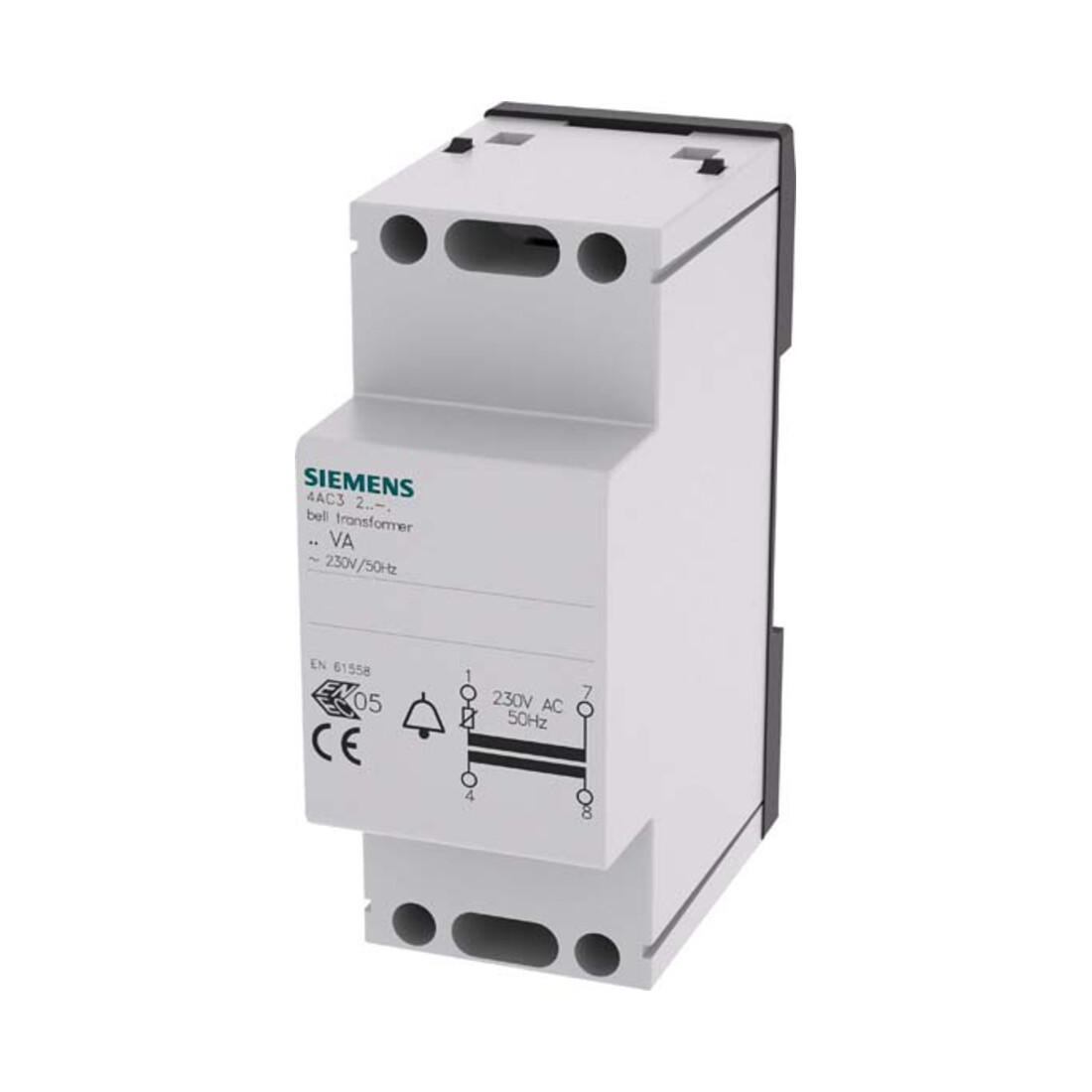 Siemens Indus.Sector Klingeltransformator 230-240VAC,50Hz 4AC3208-0