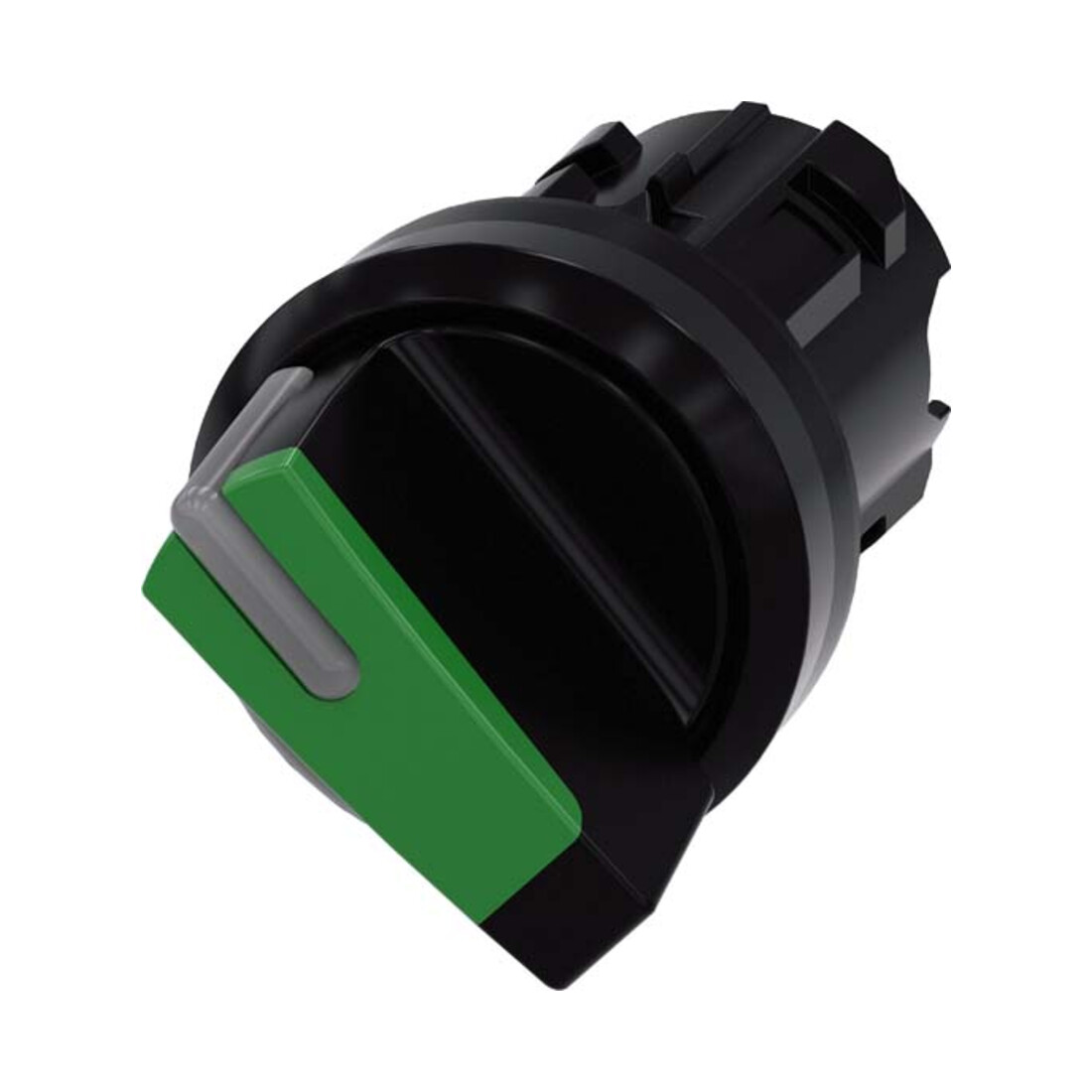 Siemens Indus.Sector Knebelschalter 22mm, rund, grün 3SU1002-2BF40-0AA0