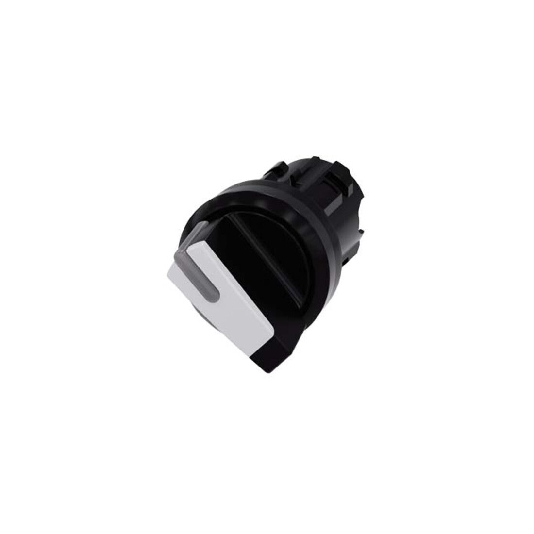 Siemens Indus.Sector Knebelschalter 22mm, rund, schwarz 3SU1002-2BC60-0AA0
