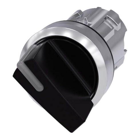 Siemens Indus.Sector Knebelschalter beleuchtbar 22mm, rund, Metall 3SU1052-2BF10-0AA0