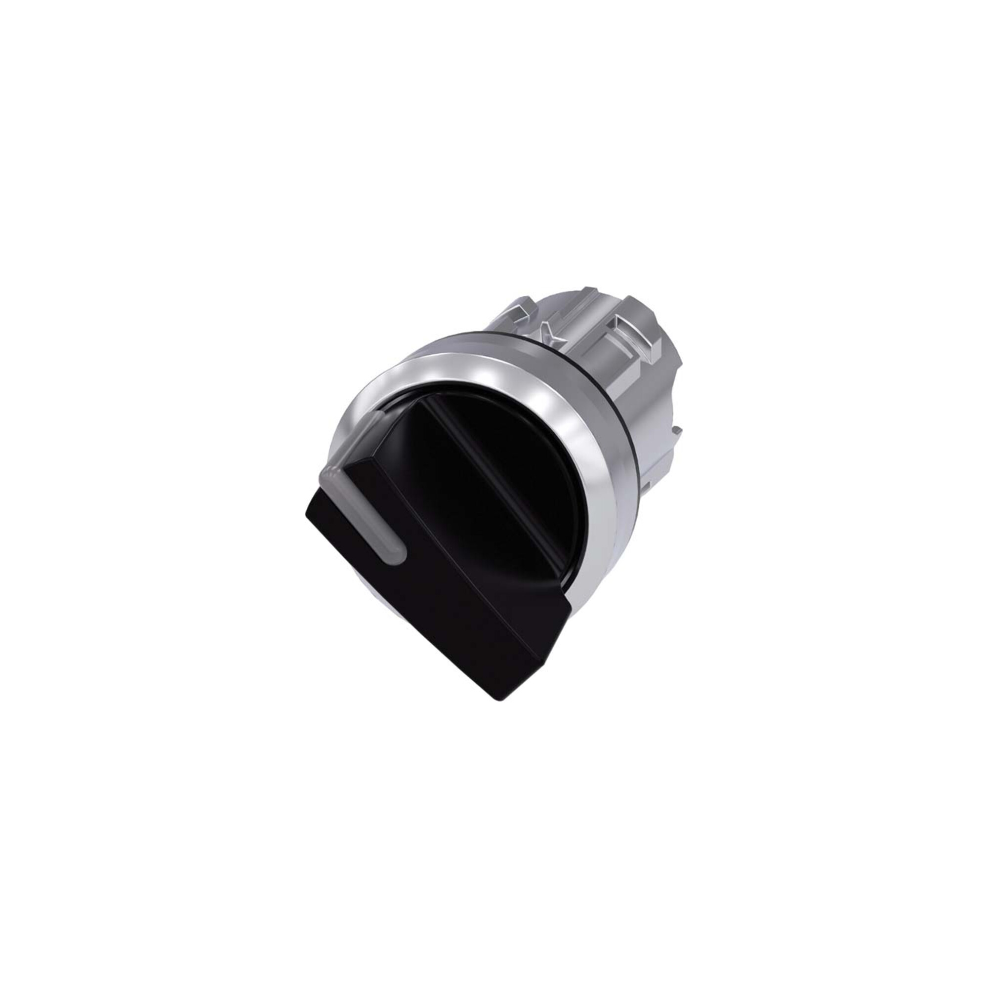 Siemens Indus.Sector Knebelschalter beleuchtbar 22mm, rund, Metall 3SU1052-2BF10-0AA0