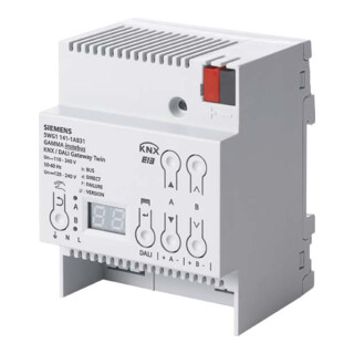 Siemens Indus.Sector KNX/Dali-Gateway 2x64 Dali EVG 5WG1141-1AB31