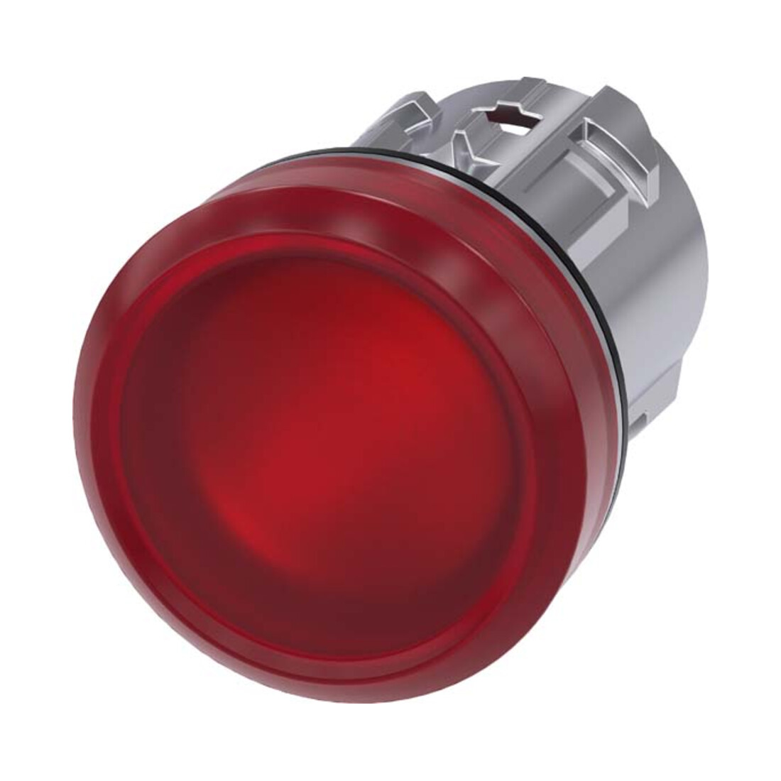 Siemens Indus.Sector Leuchtmelder 22mm, rund, rot 3SU1051-6AA20-0AA0