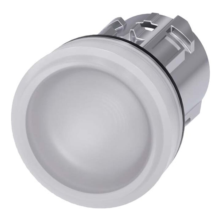 Siemens Indus.Sector Leuchtmelder 22mm, rund, weiß 3SU1051-6AA60-0AA0