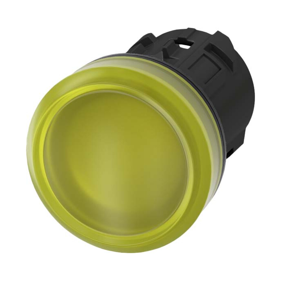 Siemens Indus.Sector Leuchtmelder gelb 22mm, rund, 3SU1001-6AA30-0AA0