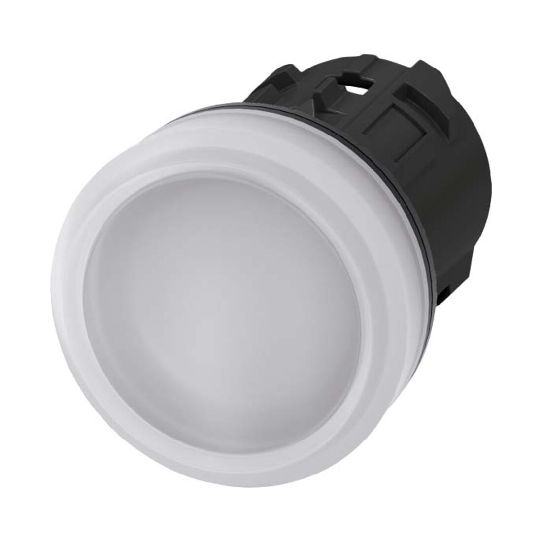 Siemens Indus.Sector Leuchtmelder weiß 22mm, rund, 3SU1001-6AA60-0AA0