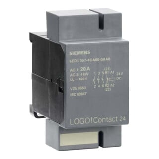 Siemens Indus.Sector LOGO!6/7 bis 20A 6ED1057-4CA00-0AA0
