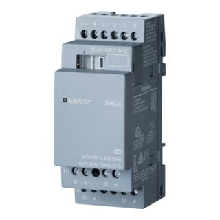 Siemens Indus.Sector LOGO!8 DM8 24 Module d’extension 4 E/S numériques 4 E/S analogiques 6ED1055-1CB00-0BA2