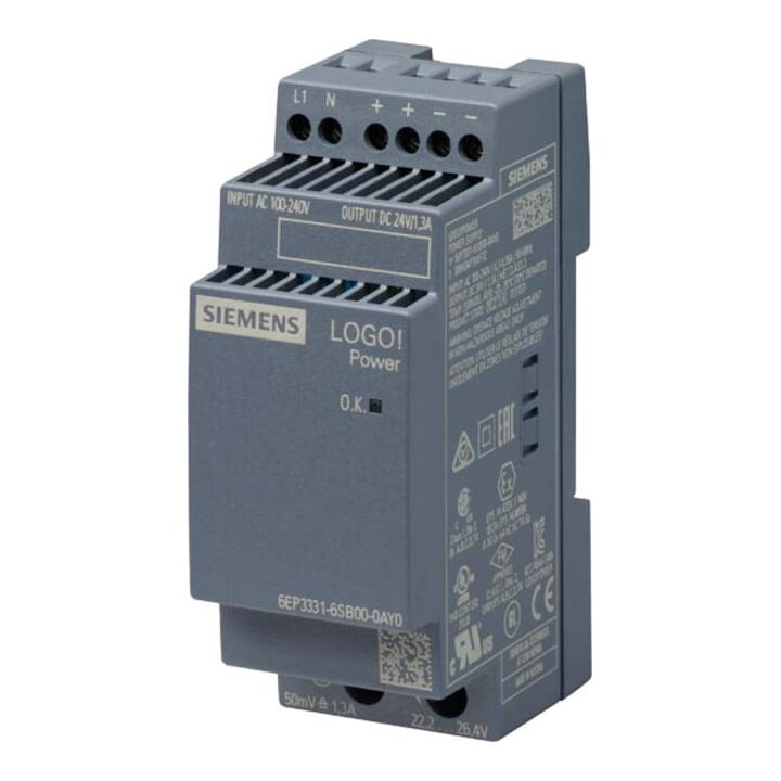 Siemens Indus.Sector LOGO!POWER 24V/1,3A 6EP3331-6SB00-0AY0