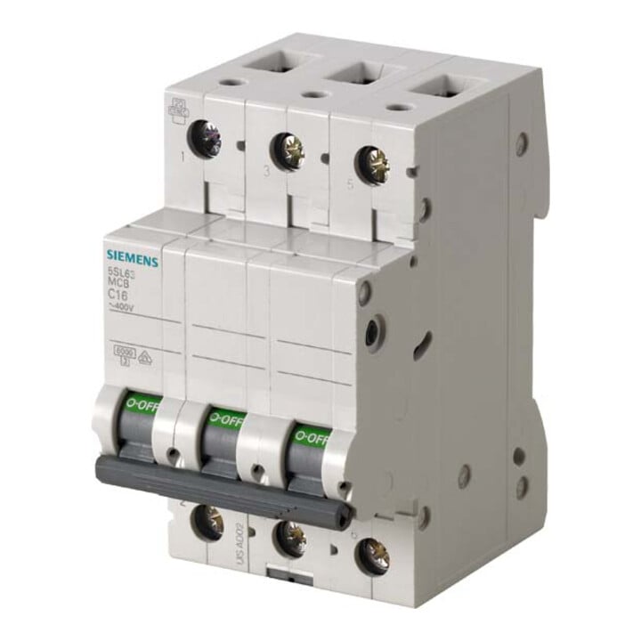 Siemens Indus.Sector LS-Schalter B13A,3pol 400V 5SL6313-6