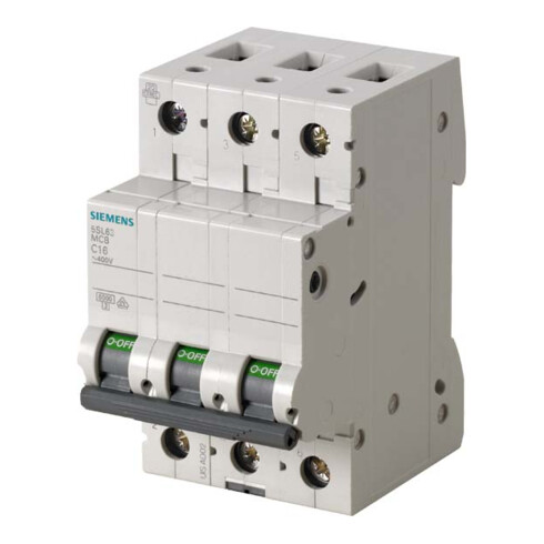 Siemens Indus.Sector LS-Schalter C13A,3pol 400V 5SL6313-7