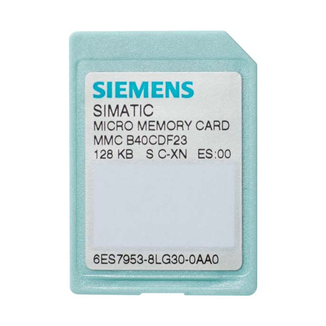 Siemens Indus.Sector Memory-Micro-Card S7 512KByte 6ES7953-8LJ31-0AA0