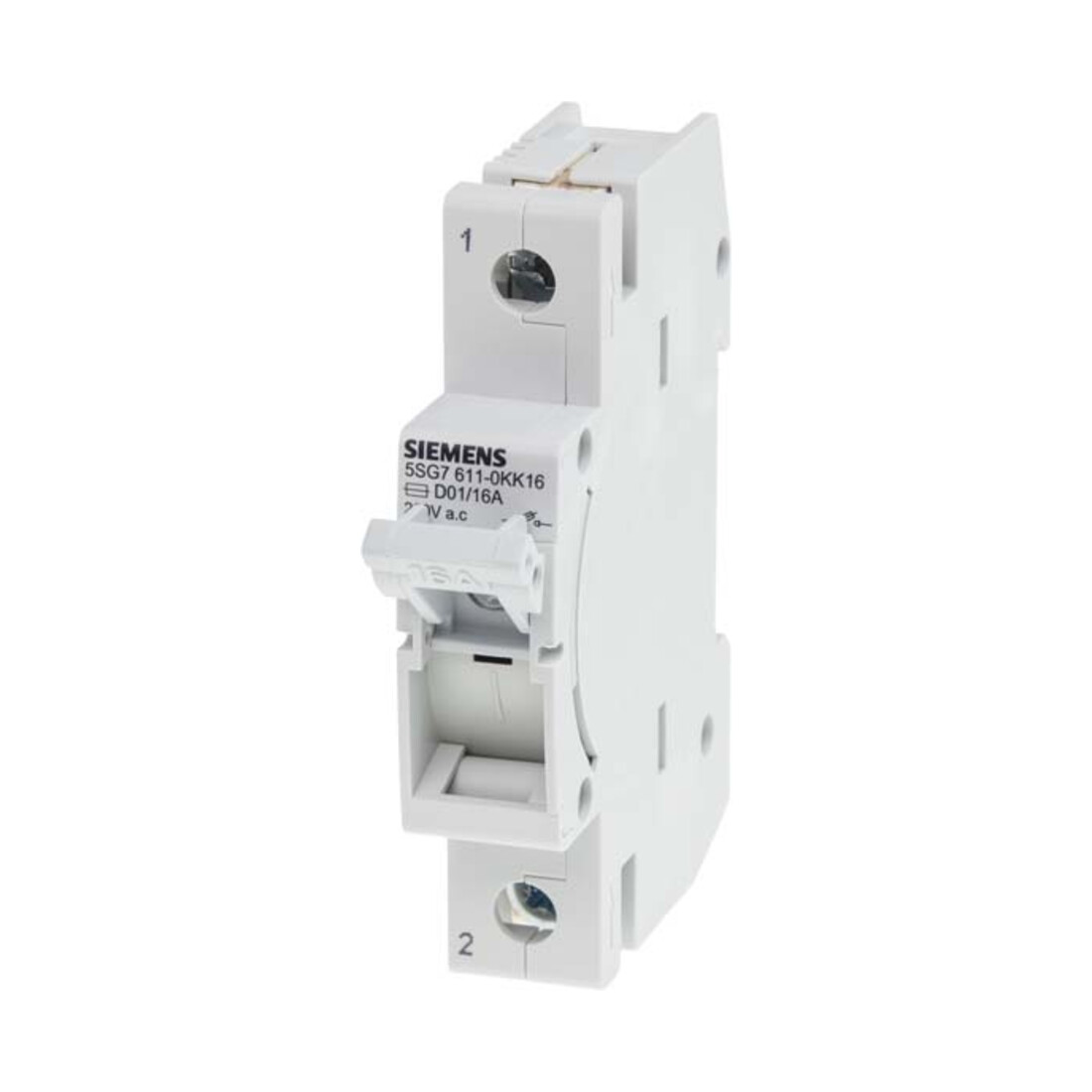 Siemens Indus.Sector Minized 16A 230/400V 1P 5SG7611-0KK16