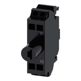 Siemens Indus.Sector Module LED, 24 VAC/DC, blanc 3SU1401-2BB60-3AA0