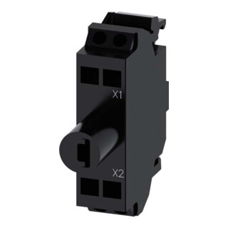 Siemens Indus.Sector Module LED, 24 VCA/CC, vert 3SU1401-2BB40-3AA0