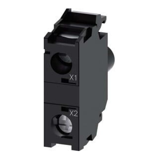 Siemens Indus.Sector Module LED 24VAC/DC, blanc 3SU1401-1BB60-1AA0