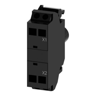 Siemens Indus.Sector Module LED 24VAC/DC, blanc 3SU1401-1BB60-3AA0