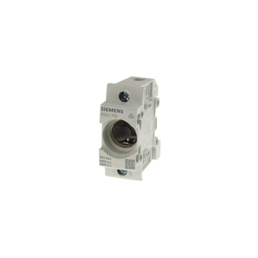 Siemens Indus.Sector Neozed-EB-Sicherungssockel D01/16A 1-polig 5SG1302