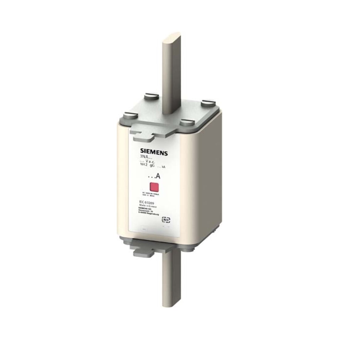 Siemens Indus.Sector NH-Sicherungseinsatz G2 250A 500AC/440VDC 3NA7244