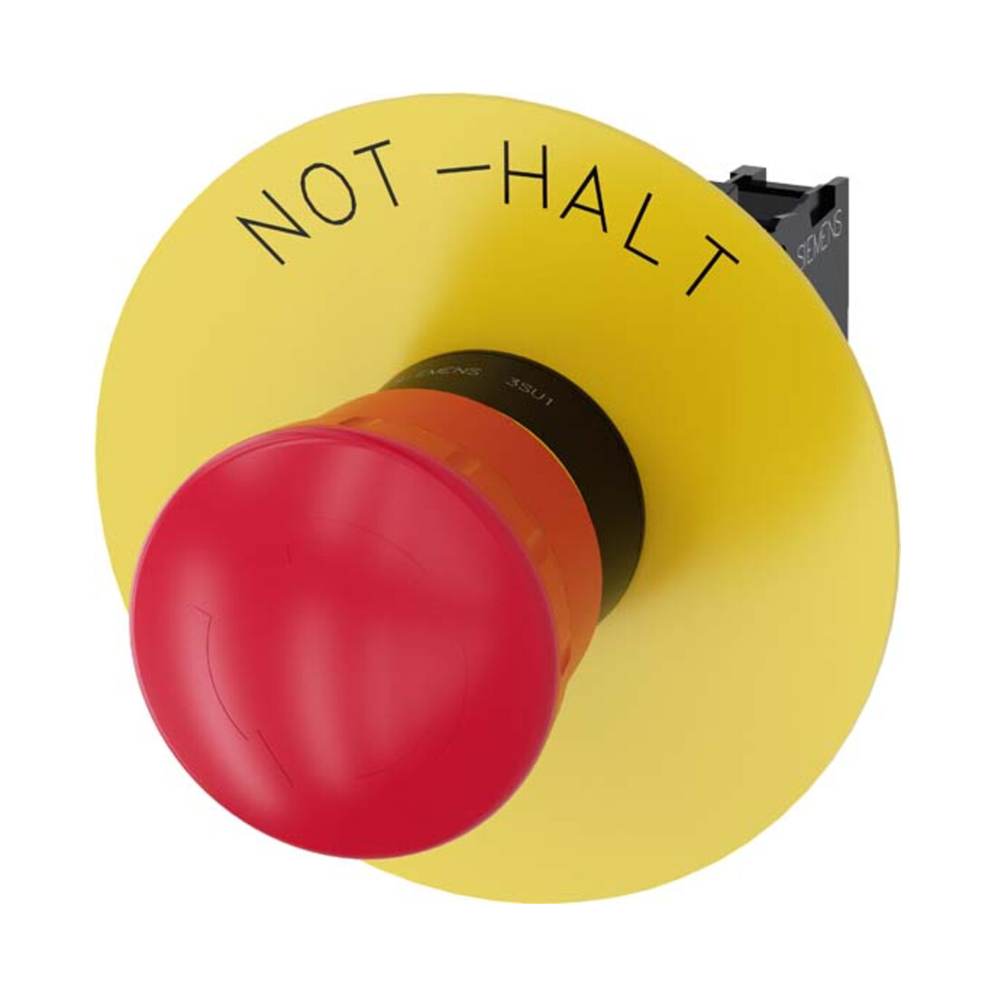 Siemens Indus.Sector Not-Halt-Pilzdrucktaster 22mm, rot, 1Ö 3SU1100-1HB20-1CH0