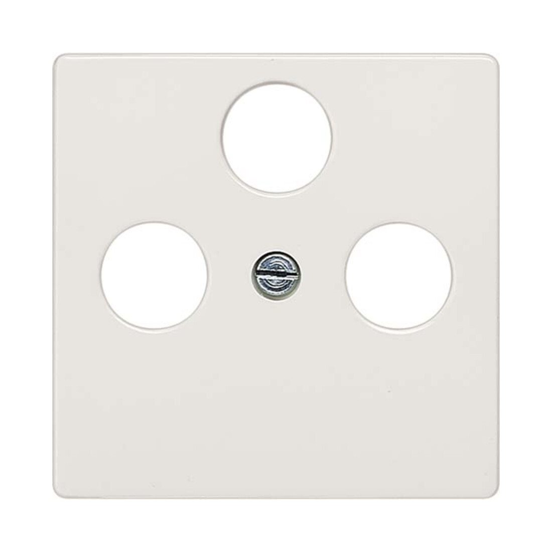 Siemens Indus.Sector Plaque de recouvrement Delta i-system TV/RF/SAT 3 trous 5TG2548-2