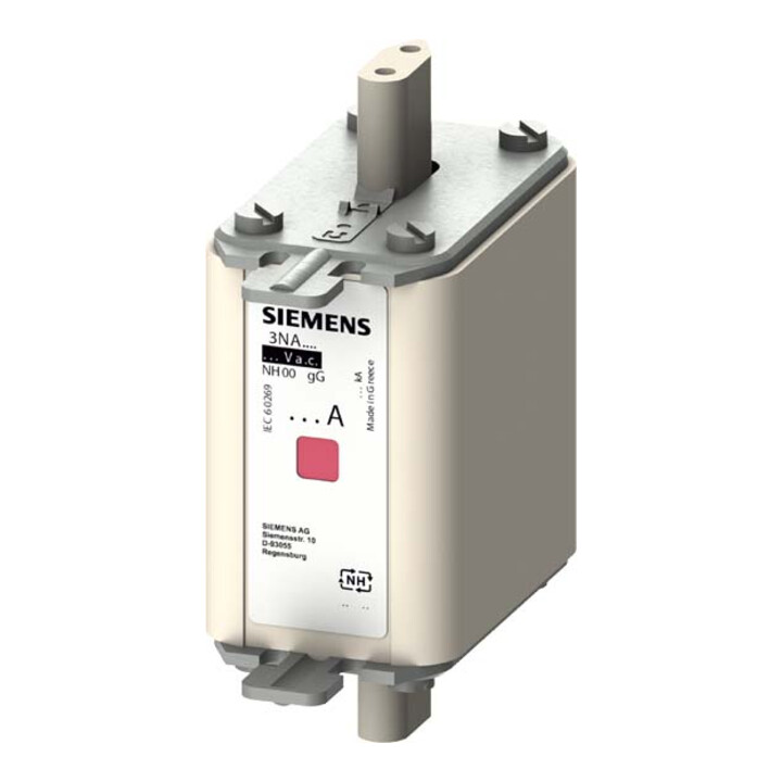 Siemens Indus.Sector Porte-fusible NH G00 80A 500AC/250DCV 3NA7824-7